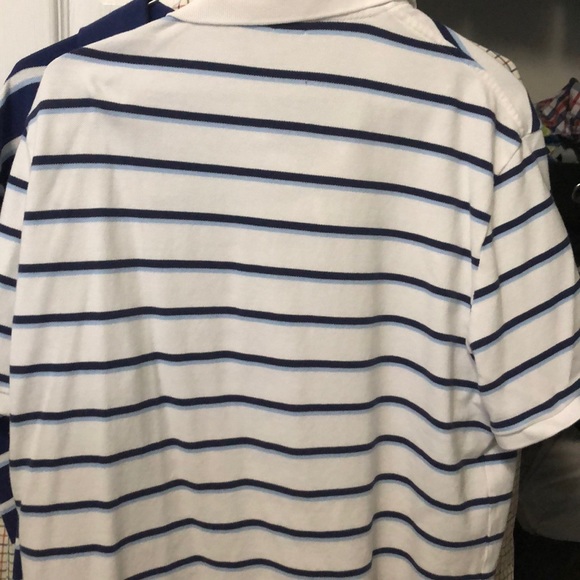 Polo Ralph Lauren White Striped Polo - Picture 2 of 4